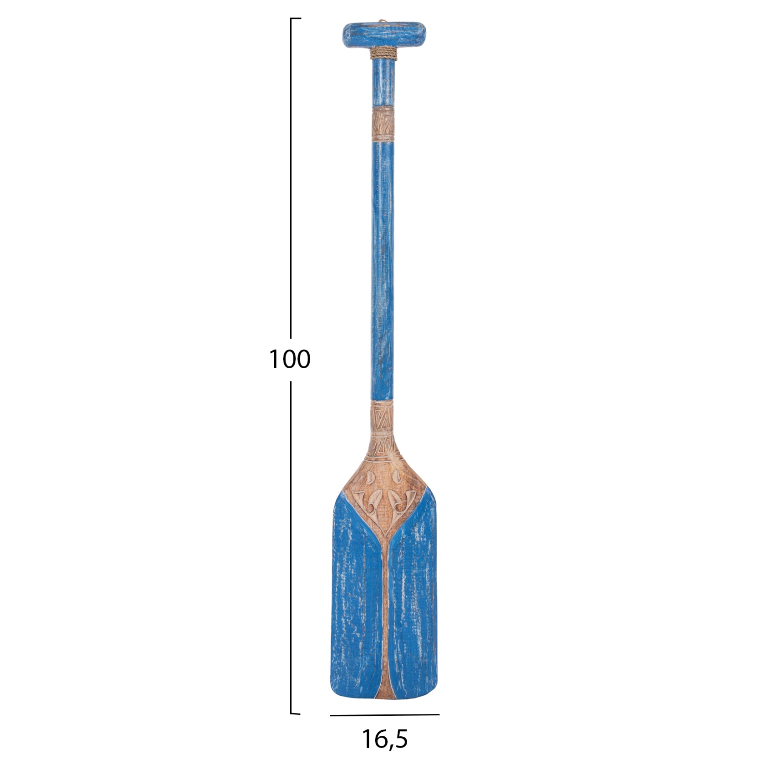 WALL DECOR HM7709.04 SOLID ALBASIA BLUE 16,5x100cm