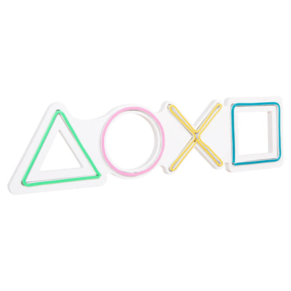 WALL DECORATION ILLUMINATED (LED) HM4652 GAME CONTROLS 57x2x14,5Hcm.