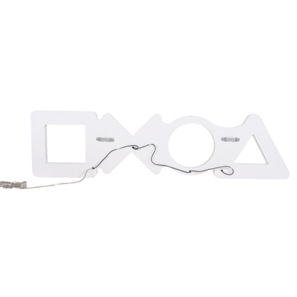 WALL DECORATION ILLUMINATED (LED) HM4652 GAME CONTROLS 57x2x14,5Hcm.