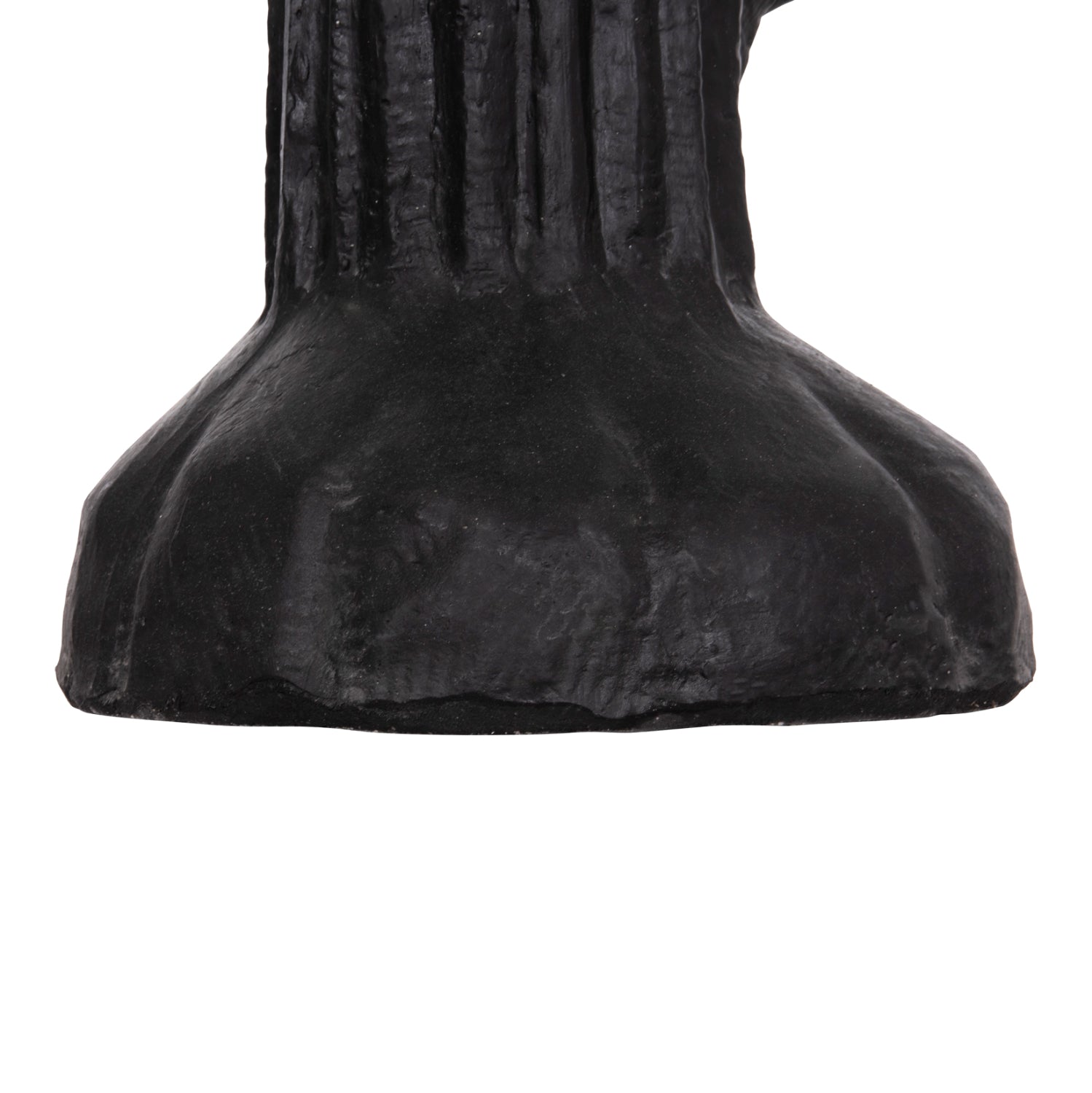 DECORATIVE FLOOR STANDING CACTUS HM4386.01L PLASTER IN BLACK 63x37x150Hcm.