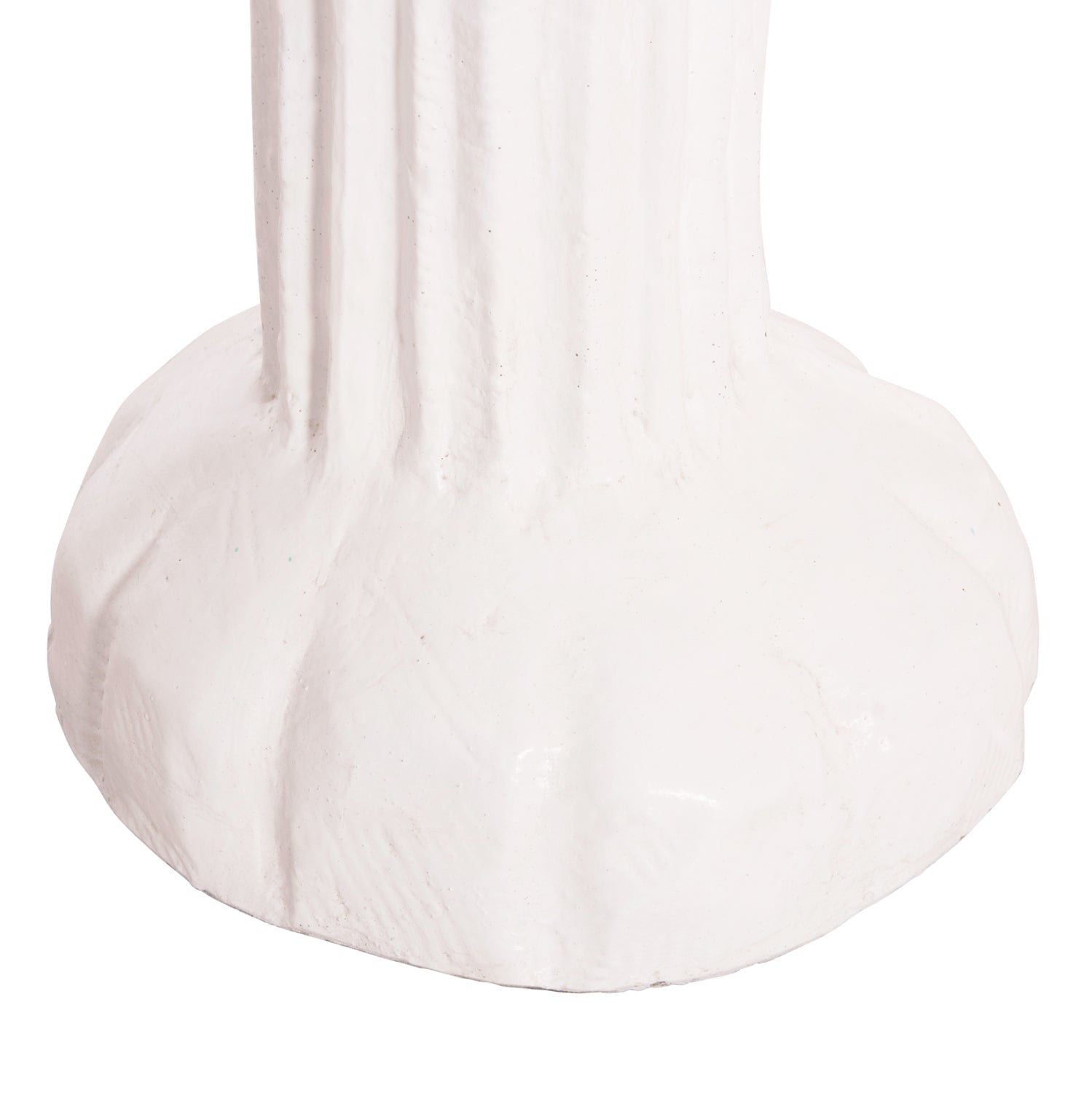 DECORATIVE FLOOR STANDING CACTUS HM4386.02M PLASTER IN WHITE 54x34x103Hcm.