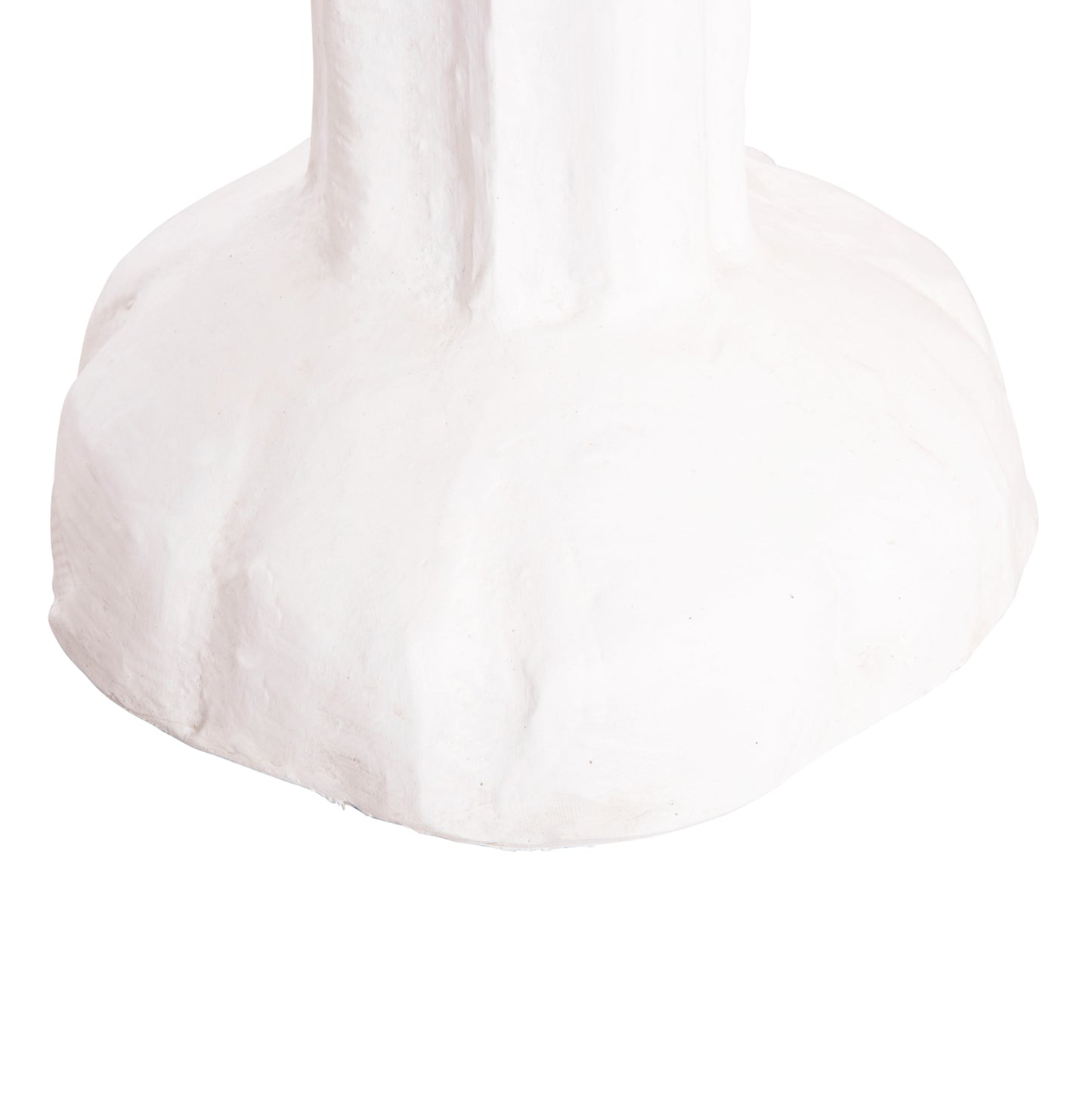 DECORATIVE FLOOR STANDING CACTUS HM4386.02S PLASTER IN WHITE 42x30x74Hcm.