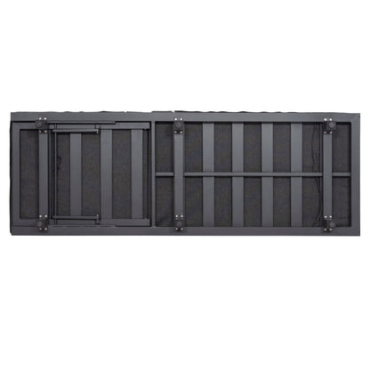 PROFESSIONAL SUNLOUNGER JESSIE HM10714.03 DARK GREY ALUMINUM & CUSHION 200x71x79Hcm.