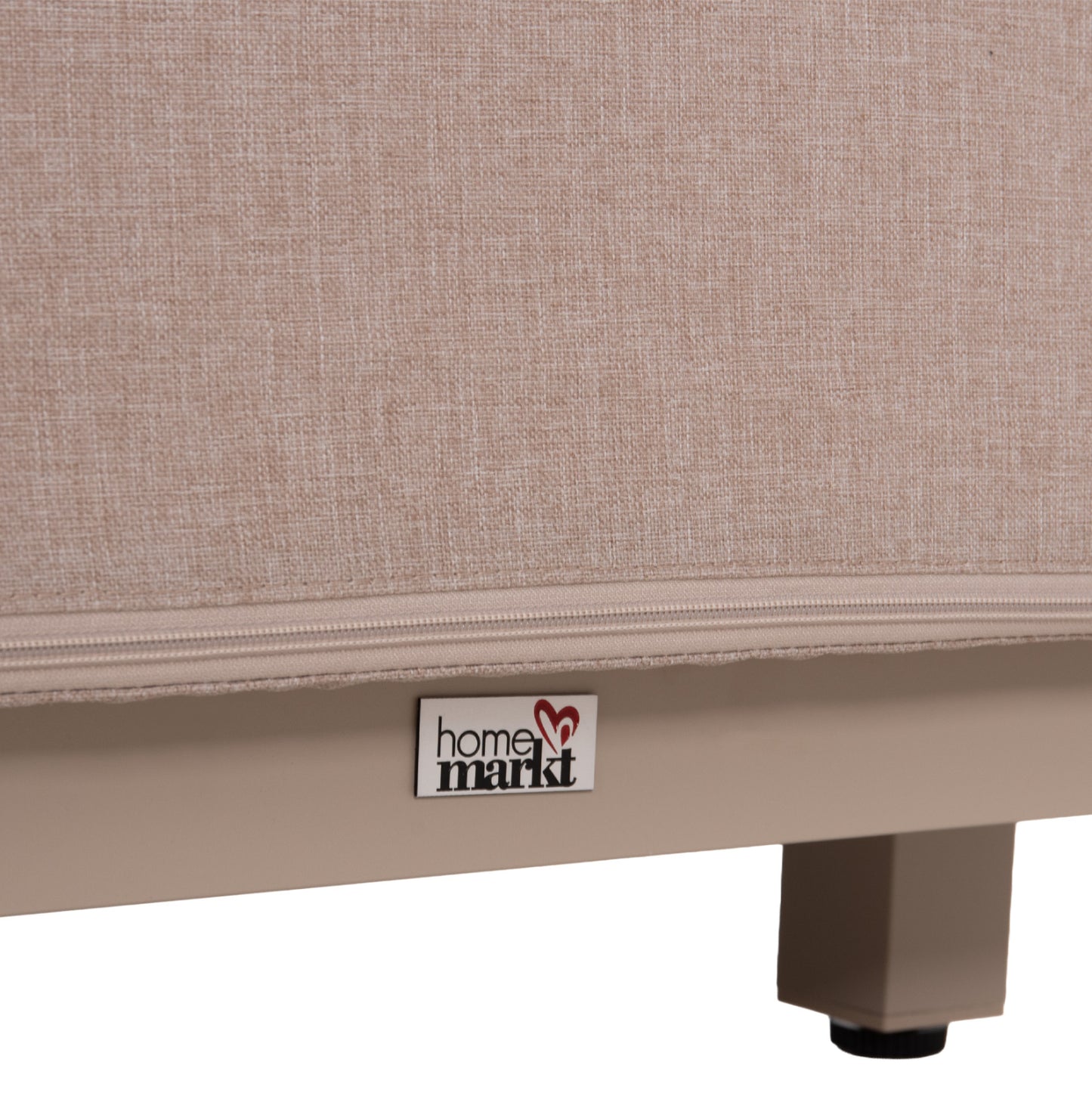 PROFESSIONAL SUNLOUNGER JESSIE HM10714.04 CAPPUCCINO ALUMINUM-BEIGE CUSHION 200x71x79Hcm.