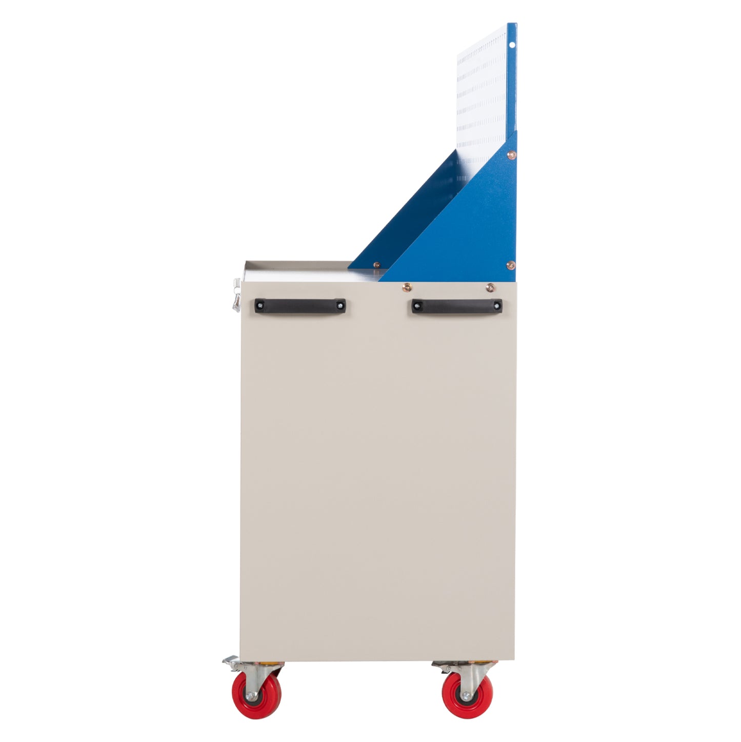 PROFESSIONAL TOOL CHEST HEAVY DUTY BRUTE HM6638 METALLIC IN BLUE/WHITE 107x51.5x132Hcm.