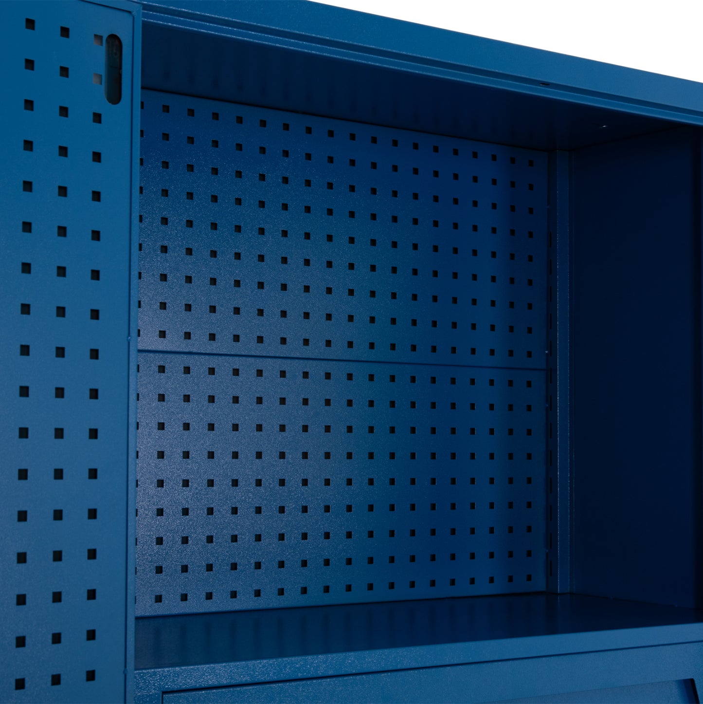 PROFESSIONAL HEAVY DUTY STORAGE CABINET BRUTE HM6639 METAL IN BLUE 100x50x180Hcm.