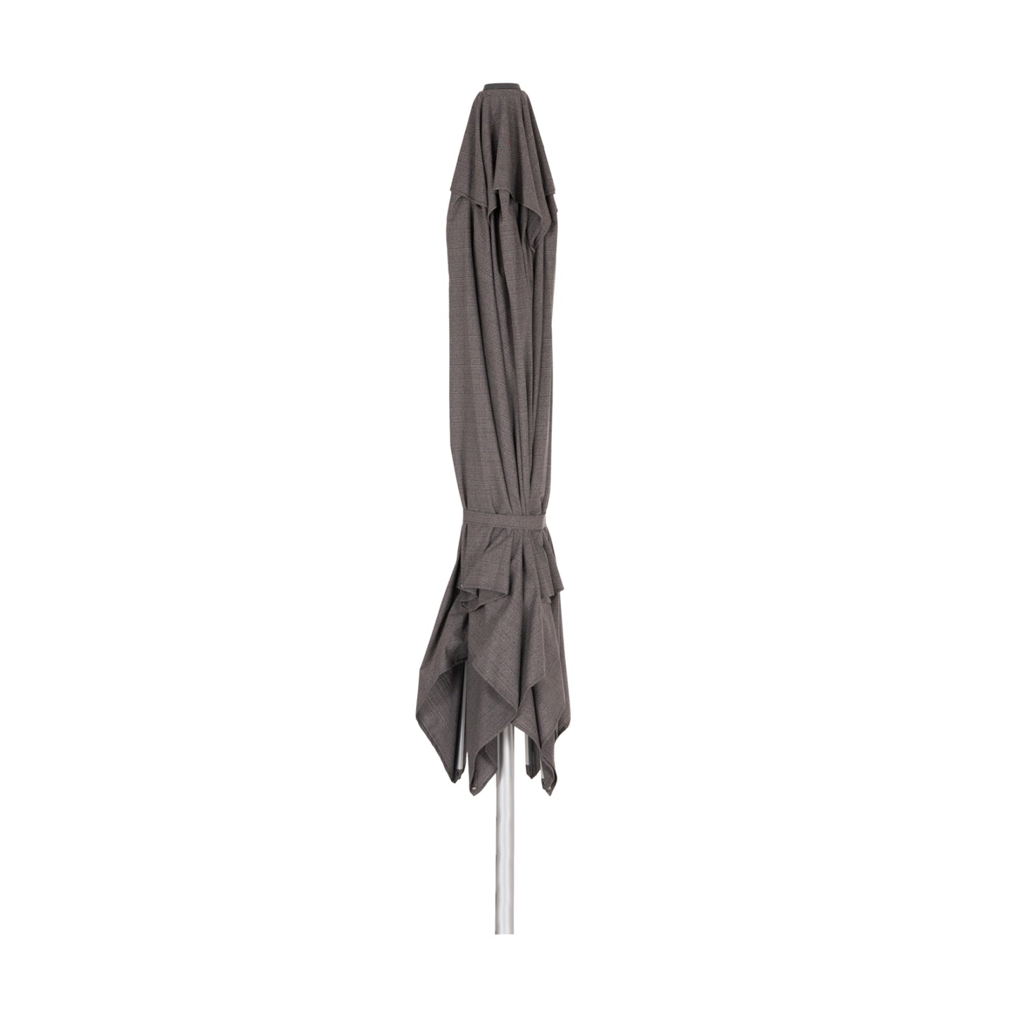 RPOFESSIONAL UMBRELLA 3x3m GLADELL HM6604.01 GREY SHADE-ANODIZED ALUMINUM