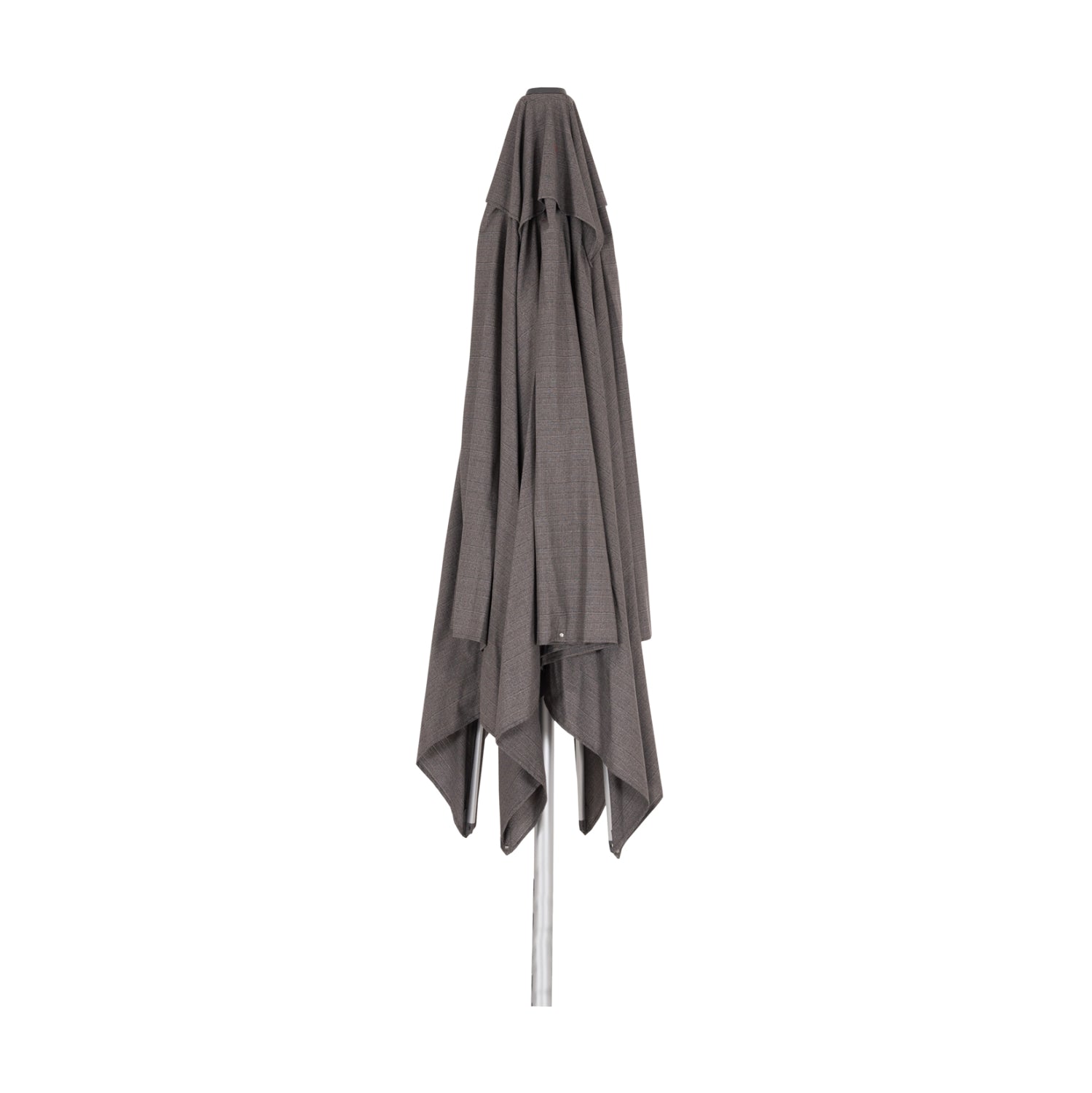 RPOFESSIONAL UMBRELLA 3x3m GLADELL HM6604.01 GREY SHADE-ANODIZED ALUMINUM