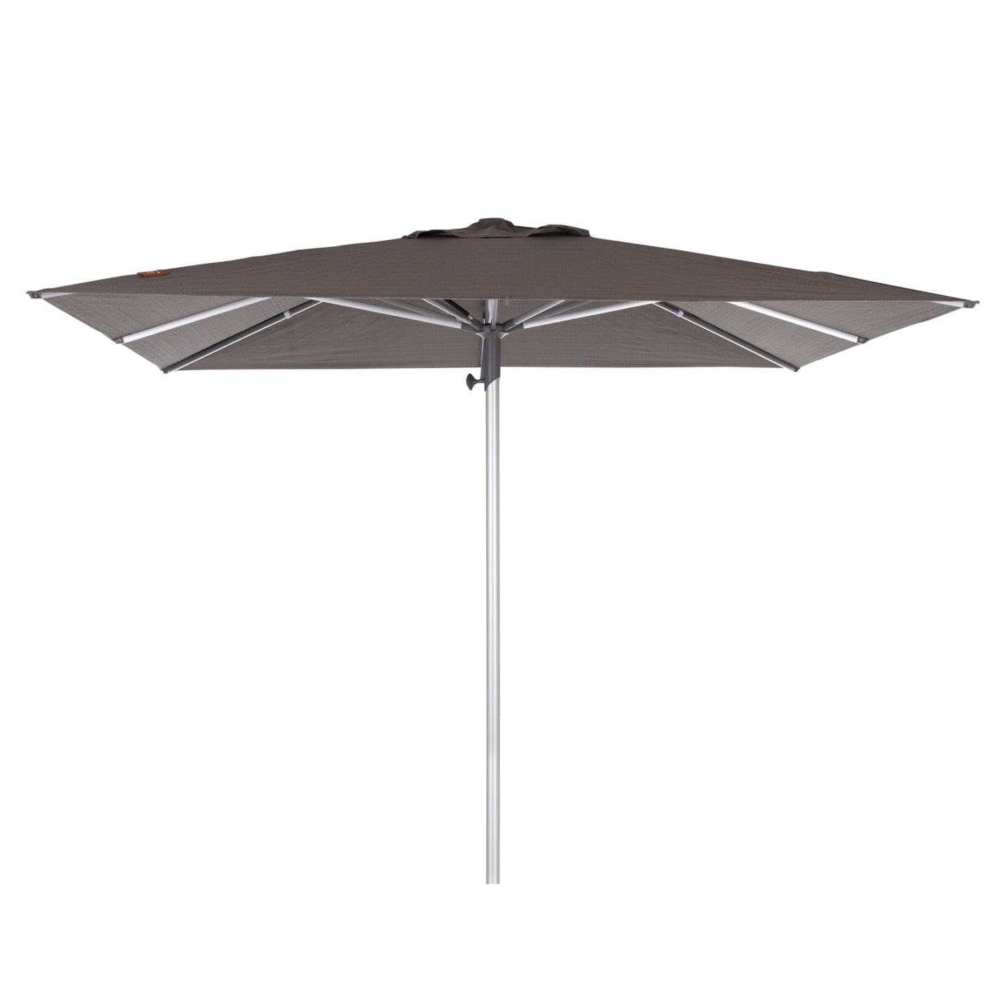 RPOFESSIONAL UMBRELLA 3x3m GLADELL HM6604.01 GREY SHADE-ANODIZED ALUMINUM