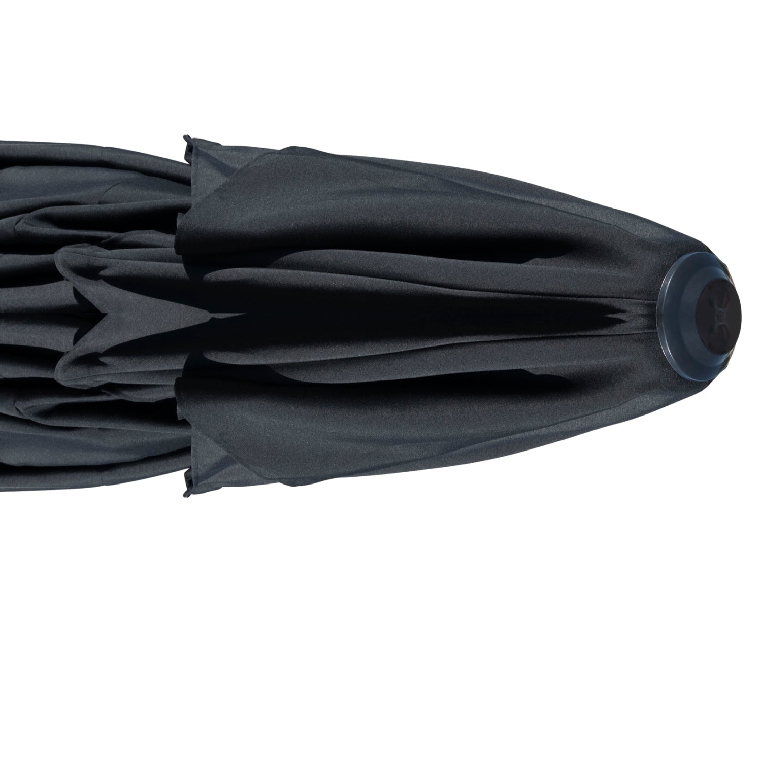 PROFESSIONAL UMBRELLA ALU TELESCOPIC HM6031.03 4x4x2,95-4Μ WITH BLACK ACRYLIC CLOTH