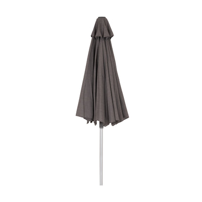 PROFESSIONAL UMBRELLA Φ3,00m GLADELL HM6603.01 GREY SHADE-ANODIZED ALUMINUM (WITHOUT BASE)