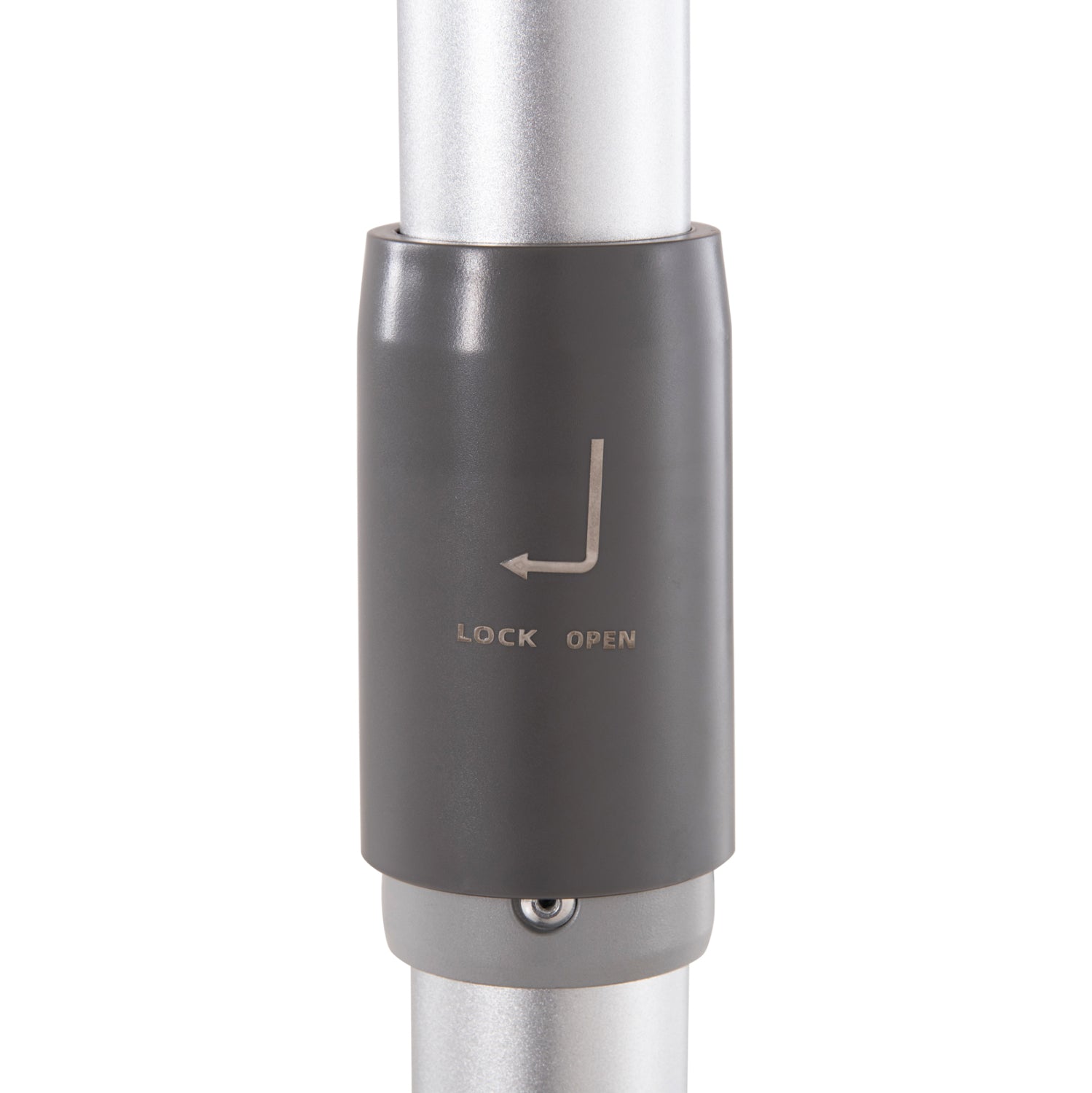 PROFESSIONAL UMBRELLA Φ3,00m GLADELL HM6603.01 GREY SHADE-ANODIZED ALUMINUM (WITHOUT BASE)