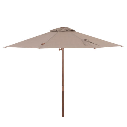 PROFESSIONAL UMBRELLA Φ3,00m GLADELL HM6603.02 BEIGE SHADE-HEAT TRANSFER ALUMINUM (WITHOUT BASE)