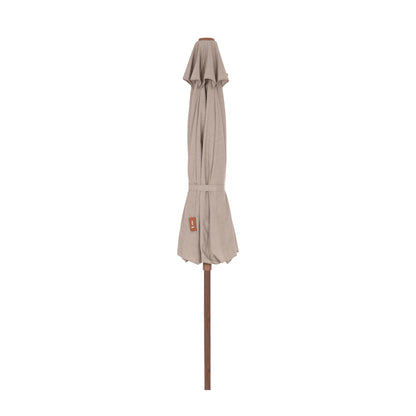 PROFESSIONAL UMBRELLA Φ3,00m GLADELL HM6603.02 BEIGE SHADE-HEAT TRANSFER ALUMINUM (WITHOUT BASE)