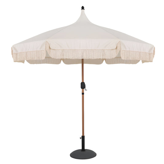 PROFESSIONAL UMBRELLA LADIN HM6550 HEAT TRANSFER STEEL--ECRU SHADE Φ270x270Hcm.