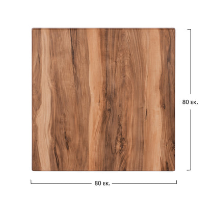 Table Desktop 525 Werzalit 80x80 Indian Sesami HM5231.10