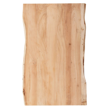 TABLETOP-SOLID ACACIA WOOD HM8506.21 NATURAL WOOD COLOR 200x95x4(thickness) cm.