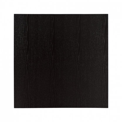 TABLE TOP FROM MDF 70X70 cm. BLACK HM8438.02