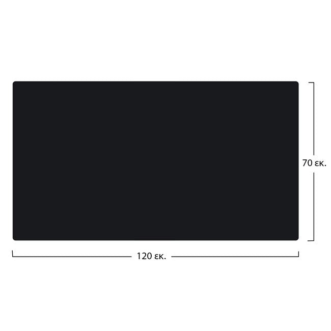 Table's Desktop Compact Hpl 120x70 cm Black HM5163.03
