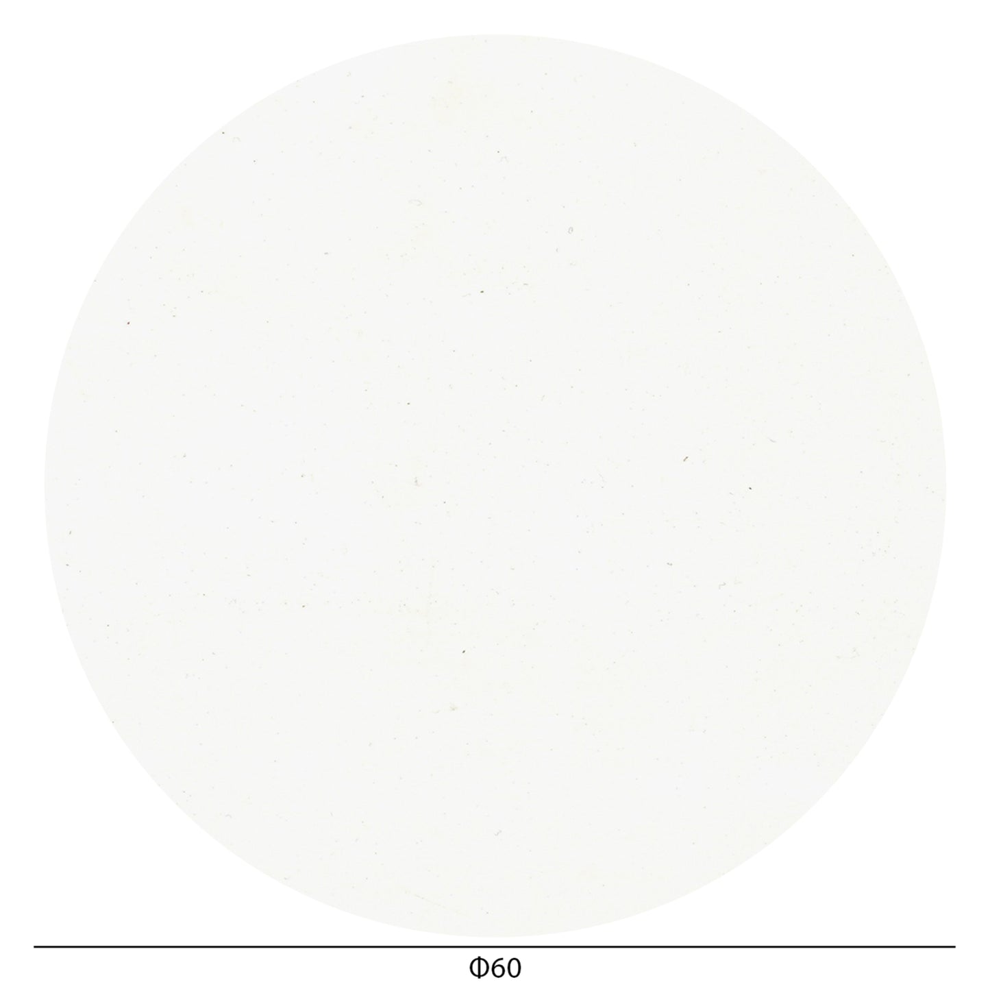 HPL TABLETOP ΗΜ5841.22 ROUND IN WHITE Φ60cm.