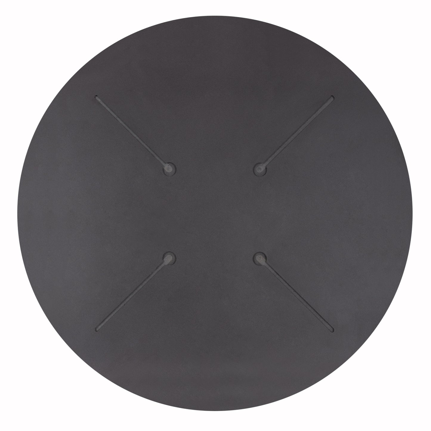 HPL TABLETOP HM5842.22 ROUND IN WHITE Φ70cm.