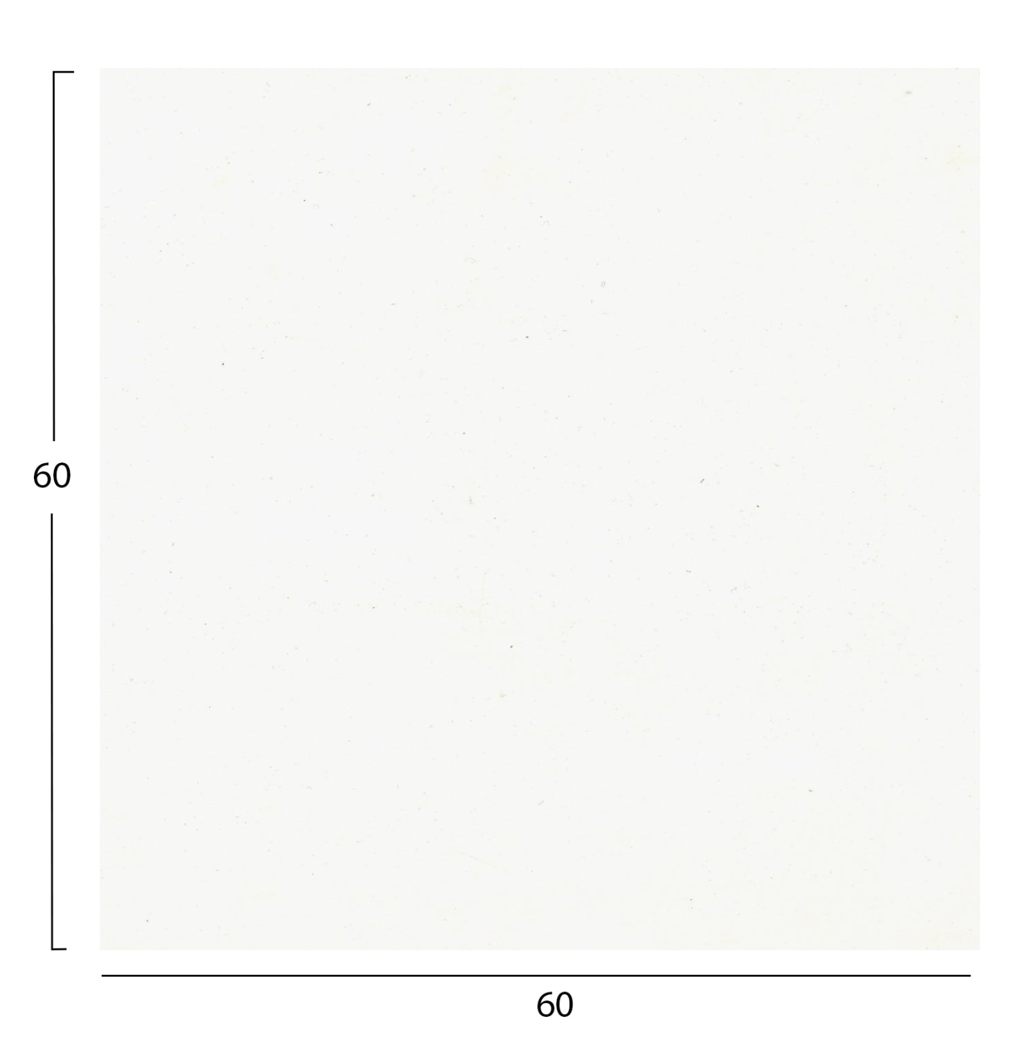 HPL TABLETOP HM5837.22 SQUARE IN WHITE COLOR 60X60cm
