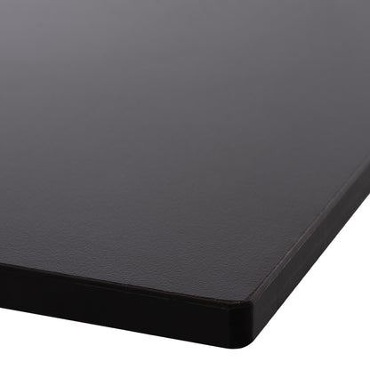 HPL TABLETOP HM5837.21 SQUARE IN BLACK COLOR 60X60cm