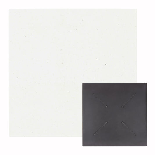 HPL TABLETOP HM5837.23 SQUARE IN WHITE COLOR 60X60cm