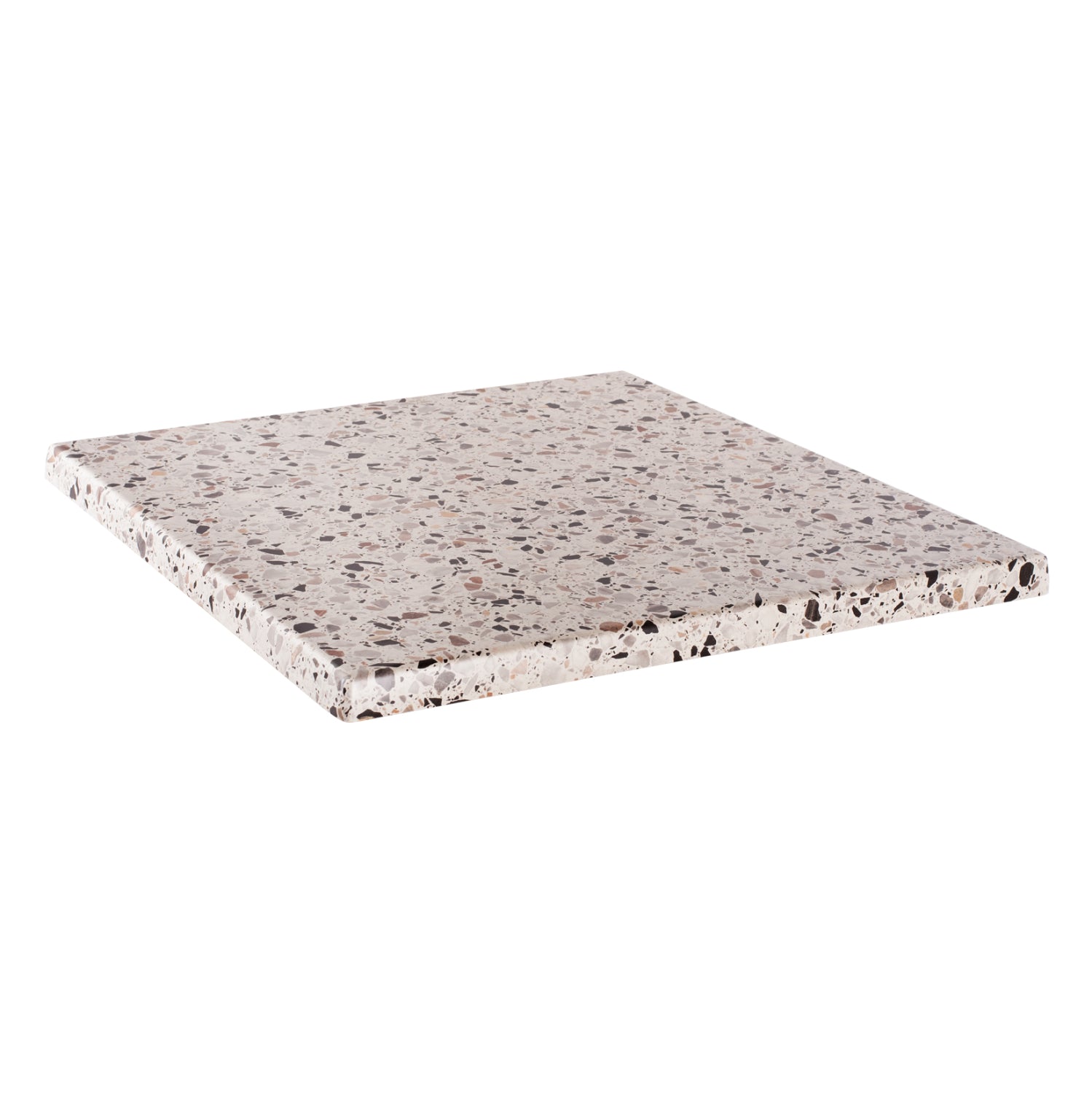 TABLETOP SQUARE HM5229.16 WERZALIT 60X60cm. TERRAZZO 5766