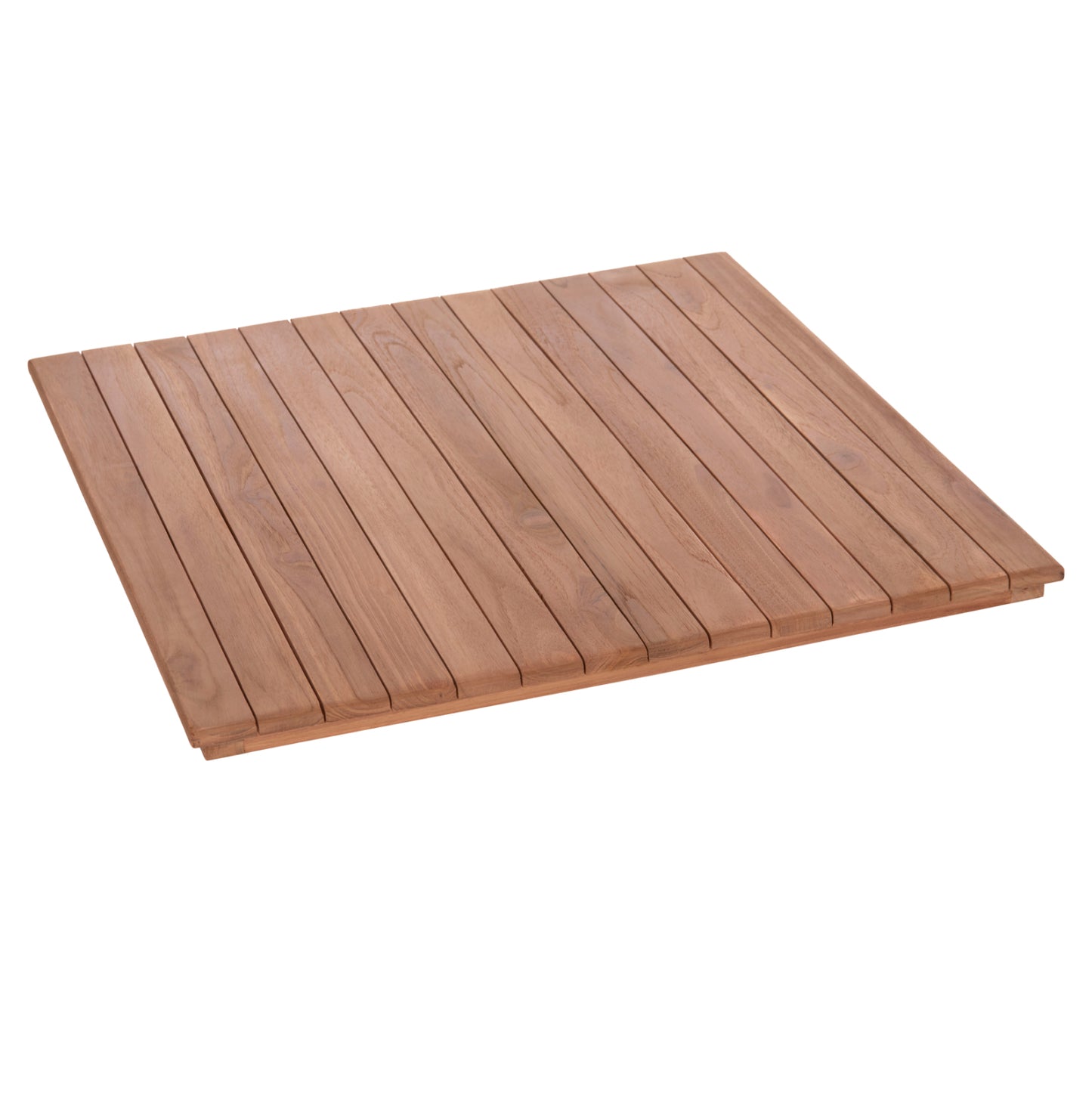 TABLETOP SQUARE HM18136 TEAK WOOD--NATURAL COLOR 70x70x4(thickness)cm.