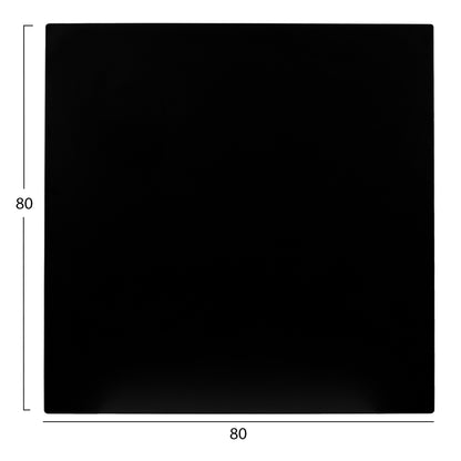 SQUARE HPL TABLETOP HM5839.21 BLACK 80x80cm.