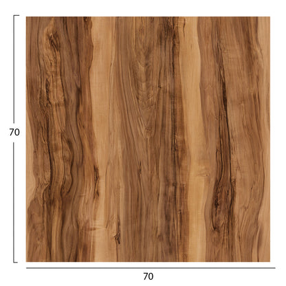 SQUARE HPL TABLETOP HM5838.30 INDIAN SHEESHAM 70x70cm.