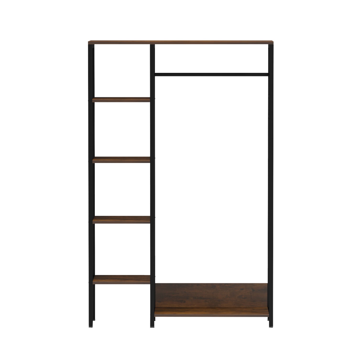 ENTRYWAY FURNITURE/OPEN ACCESS WARDROBE ARANJA HM18082 METAL-MELAMINE 90x30x140Hcm.