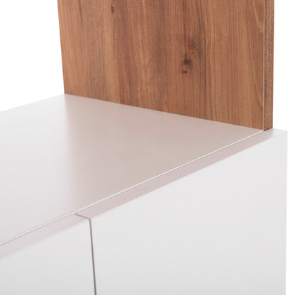 KITCHEN FURNITURE/CABINET RAD HM18196.04 MELAMINE IN NATURAL COLOR-WHITE 55,5x32x165Hcm.