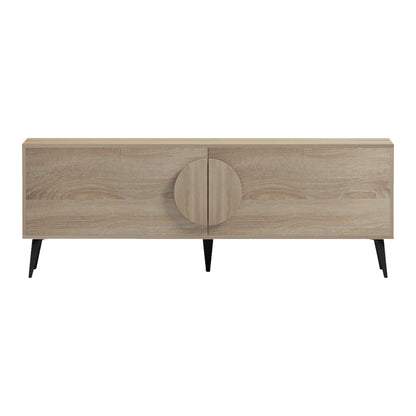 TV FURNITURE SAVORE HM18369.01 MELAMINE IN SONAMA 140Χ35.5Χ51Hcm.