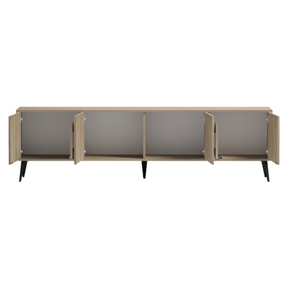 TV FURNITURE SAVORE HM18370.01 MELAMINE SONAMA 180Χ35.5Χ51Hcm.