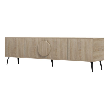 TV FURNITURE SAVORE HM18370.01 MELAMINE SONAMA 180Χ35.5Χ51Hcm.