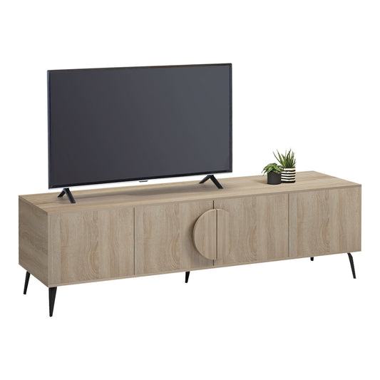 TV FURNITURE SAVORE HM18370.01 MELAMINE SONAMA 180Χ35.5Χ51Hcm.