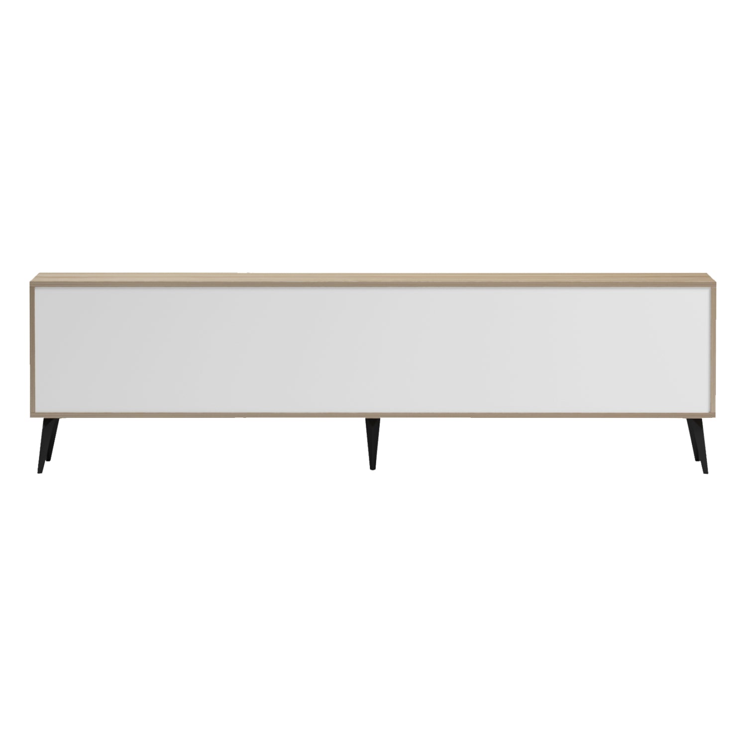 TV FURNITURE SAVORE HM18370.11 MELAMINE SONAMA-WHITE 180Χ35.5Χ51Hcm.