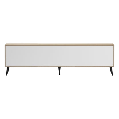 TV FURNITURE SAVORE HM18370.13 MELAMINE SONAMA-GREY 180Χ35.5Χ51Hcm.