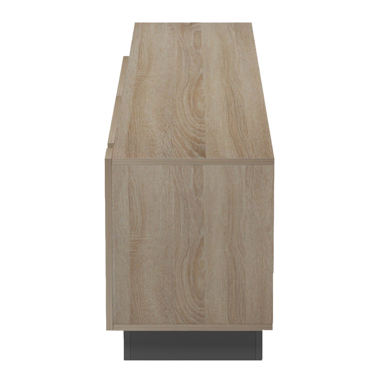 TV FURNITURE NOURISHE HM18373.13 MELAMINE SONAMA-GREY 214Χ35Χ45Hcm.