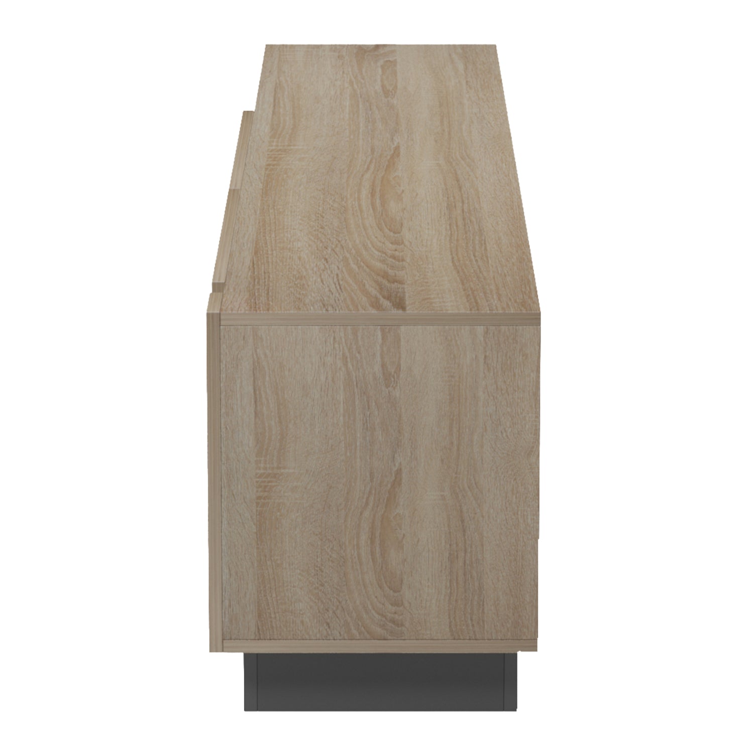 TV FURNITURE NOURISHE HM18373.13 MELAMINE SONAMA-GREY 214Χ35Χ45Hcm.