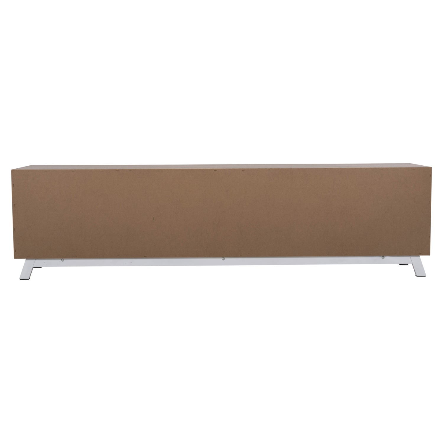 TV FURNITURE KIMIA HM8902.13 MELAMINE SONAMA-WHITE 180Χ35Χ48,5Hcm.
