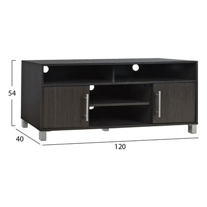 TV furniture melamine HM2202.01 Zebrano 120x40x54