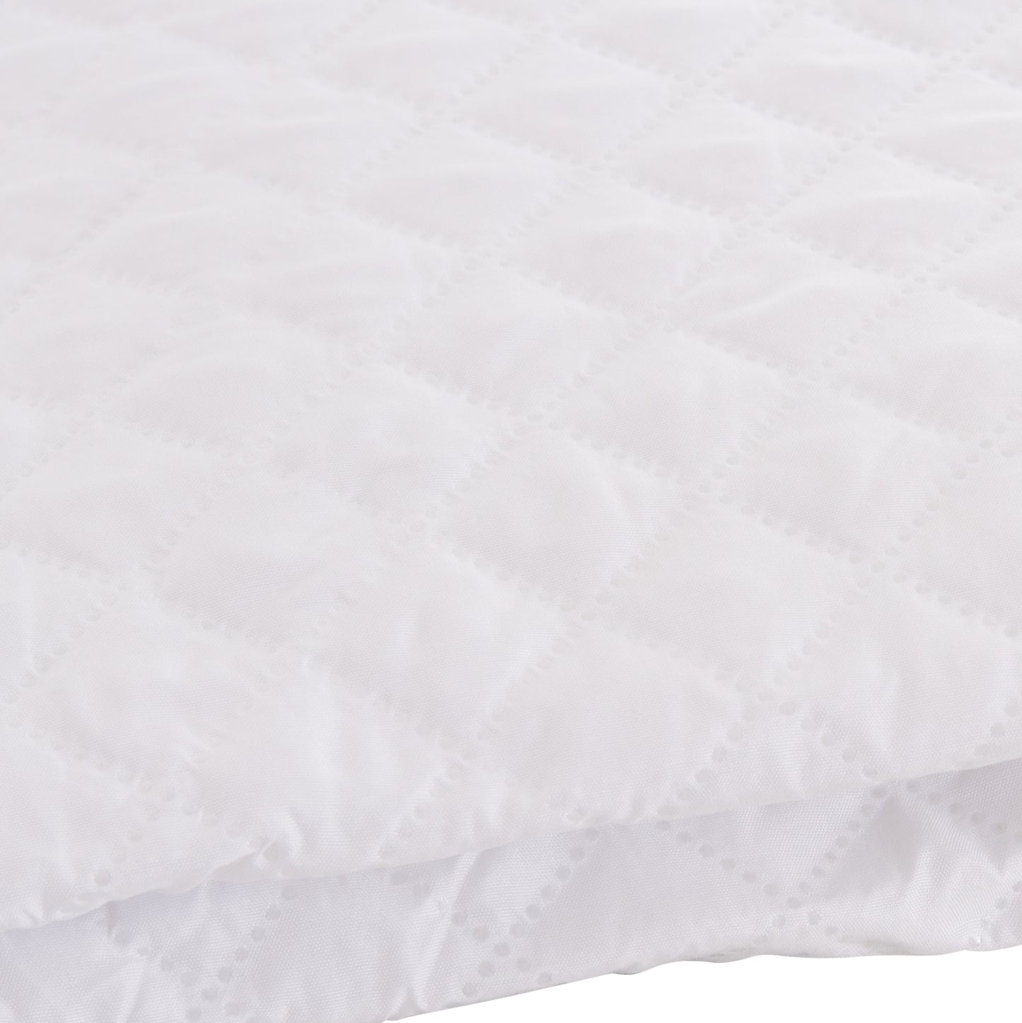 MATTRESS PAD WATERPROOF VELURA HM12174.160 MICROFIBER & PU--4 RUBBER BANDS 160x200cm.