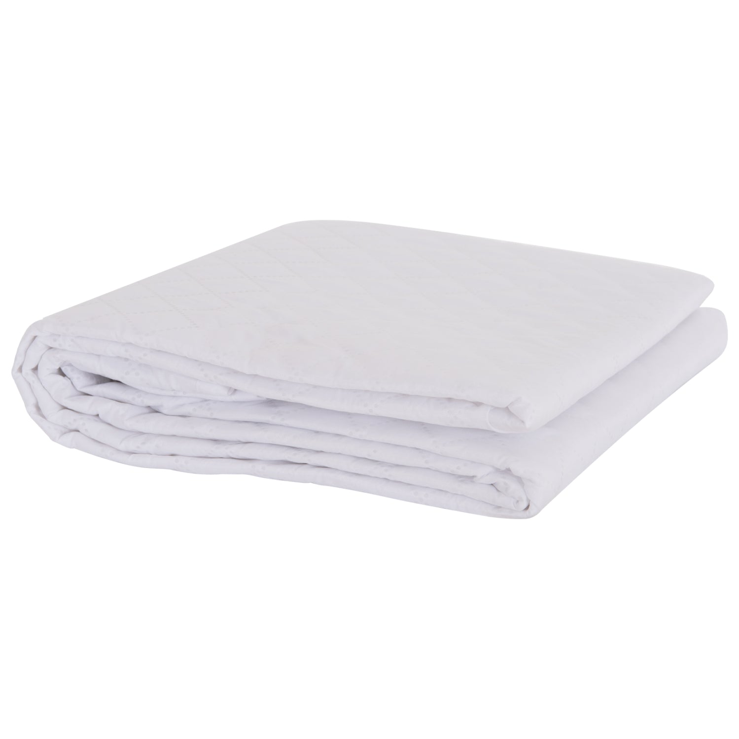 MATTRESS PAD WATERPROOF HM12174.90 MICROFIBER & PU--4 RUBBER BANDS 90x200cm.