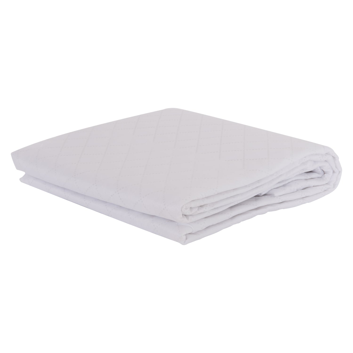 MATTRESS PAD WATERPROOF HM12174.90 MICROFIBER & PU--4 RUBBER BANDS 90x200cm.