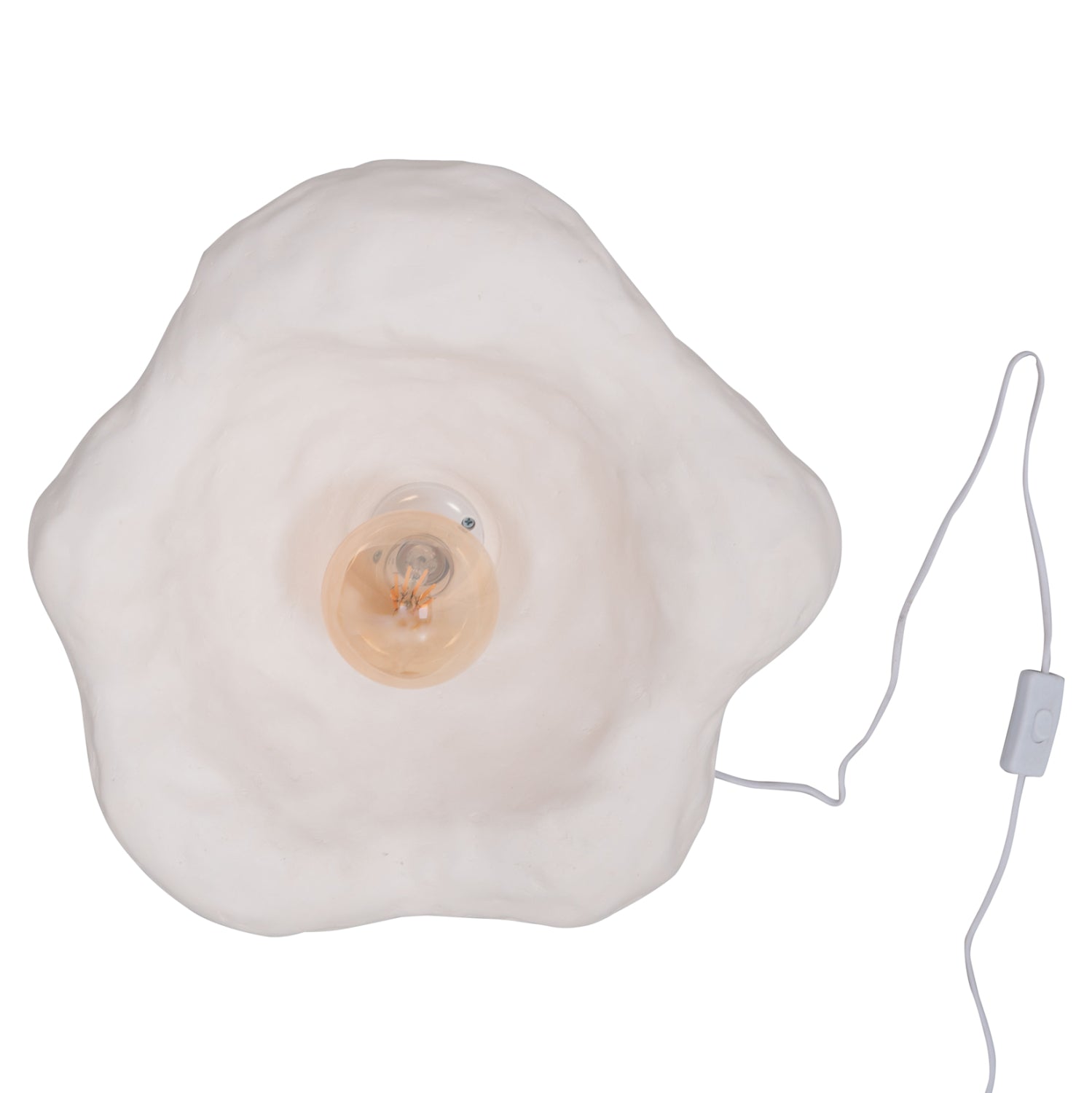 WALL SCONCE LUXON HM4701.02L FIBER CEMENT IN WHITE 44x15x42Hcm.