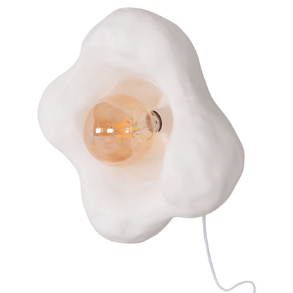 WALL SCONCE LUXON HM4701.02M FIBER CEMENT IN WHITE 28x15x28Hcm.