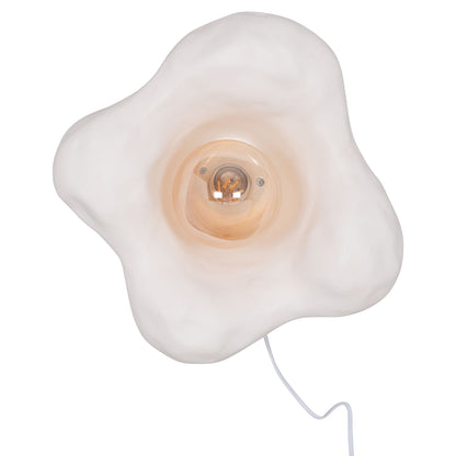 WALL SCONCE LUXON HM4701.02M FIBER CEMENT IN WHITE 28x15x28Hcm.